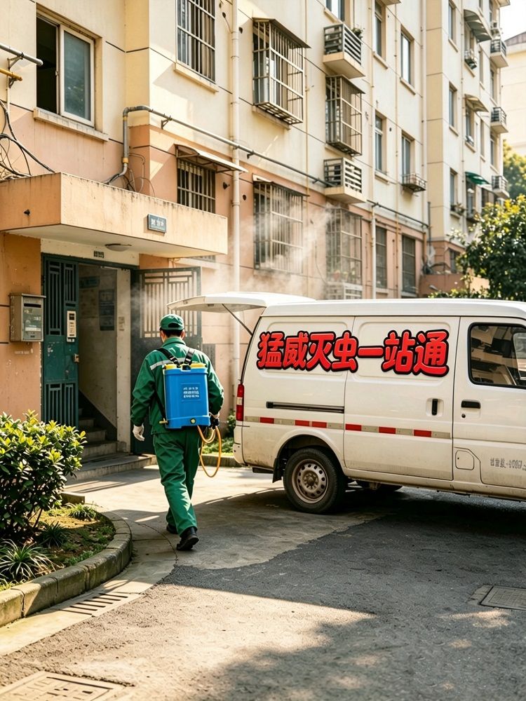 猛威上門消殺服務車輛