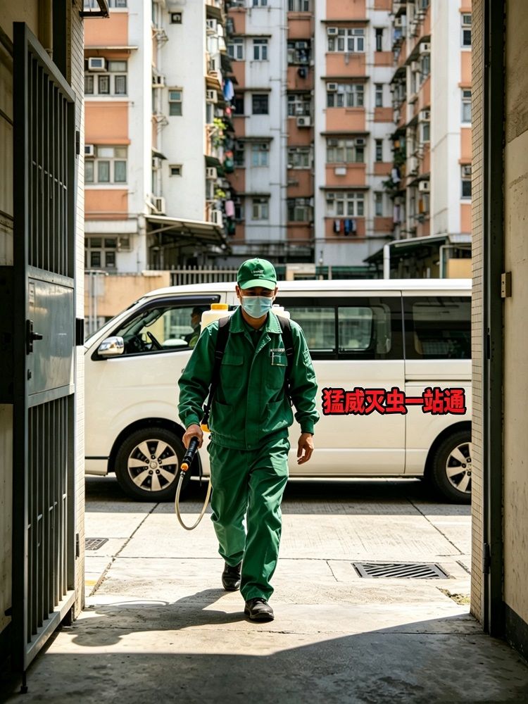 猛威上門消殺服務車輛
